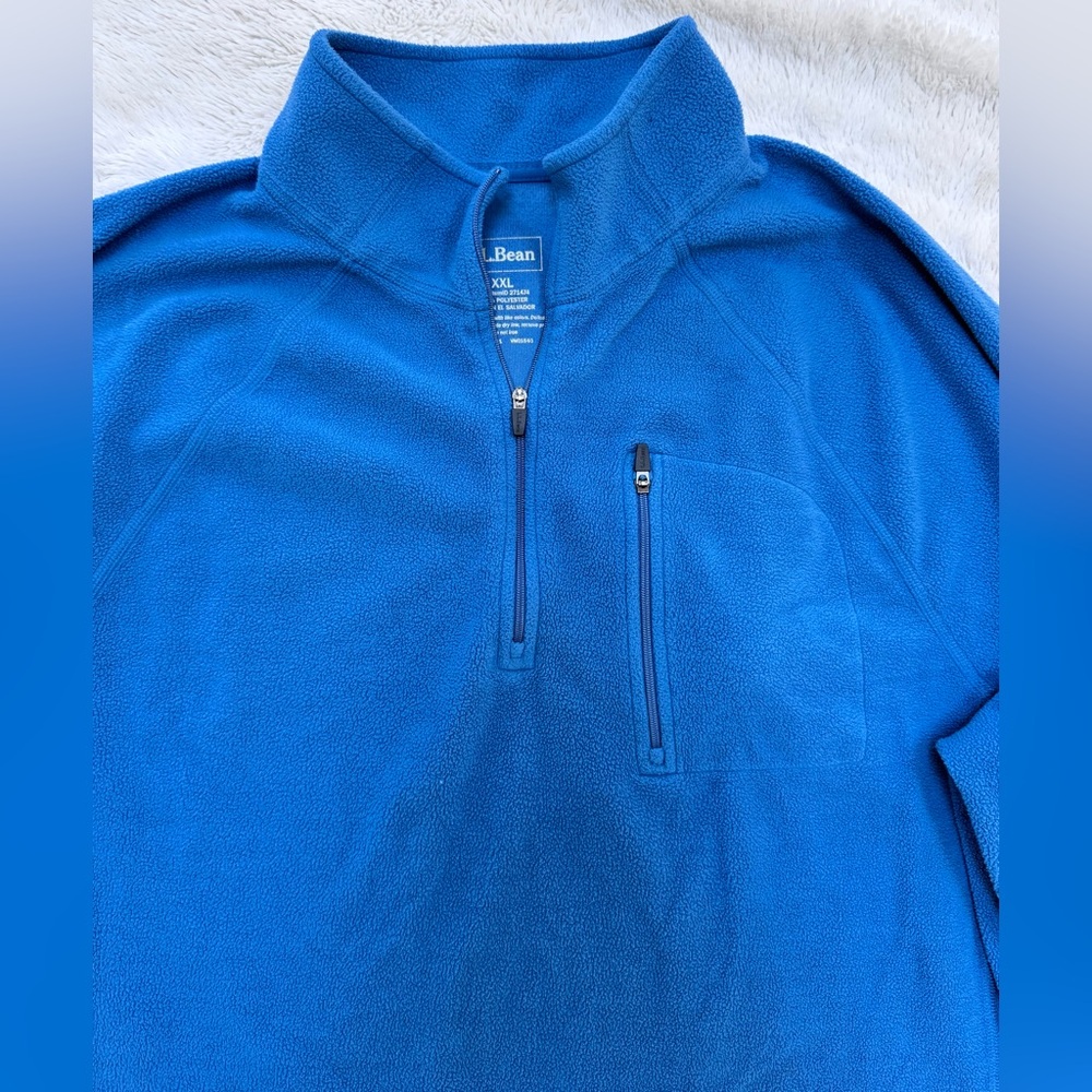 L.L. Bean Fitness Fleece Quarter-Zip Pullover